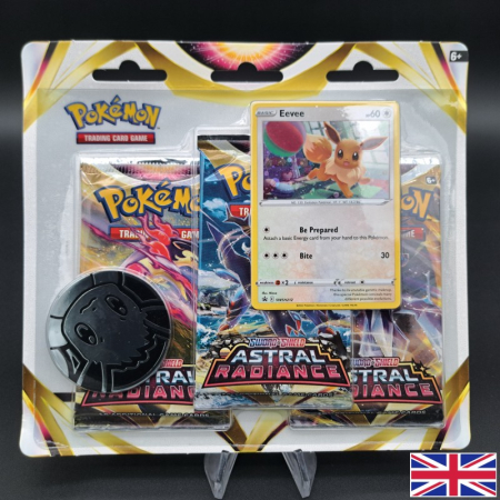 Astral Radiance Blister 3-Pack: Eevee Black Star Promo