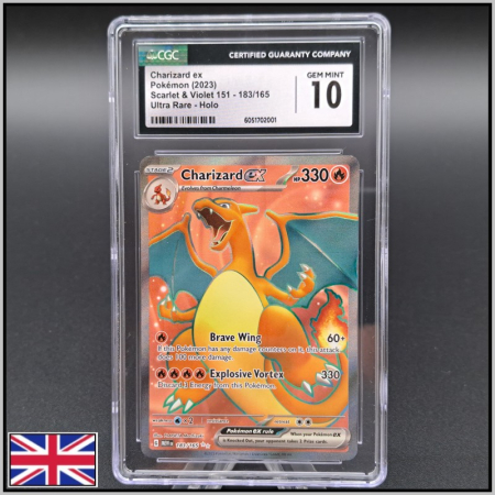 Charizard ex | MEW-183 | CGC 10 (EN)