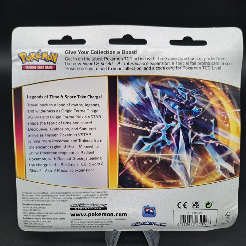 Astral Radiance Blister 3-Pack: Eevee Black Star Promo