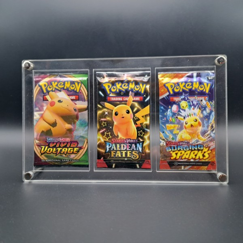 Acryl Case for 3 Booster Packs